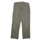DICKIES Mens Jeans Green Regular Straight Denim W32 L28 Workwear Casual