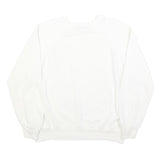 BASSETT WALKER Womens White Pullover Sweatshirt XL Abstract Hands Pattern