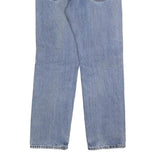 LEVI'S 505 Mens Jeans Blue Regular Straight Denim Medium W32 L30 Classic Fit