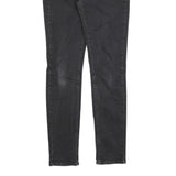LEVI'S Womens Jeans Black Slim Skinny Denim Medium W28 L29 Stretch Cotton Blend