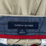 Tommy Hilfiger Chino Shorts - 36W 9L Beige Cotton