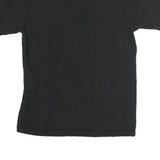 CARHARTT Mens Black Plain T-Shirt S Short Sleeve Crew Neck Logo Pocket