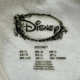 Classic Mickey Mouse Disney Cartoon Sweatshirt - Large White Cotton