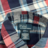 Age 10-12 Polo By Ralph Lauren Checked Short Sleeve Shirt - Medium Multicoloured Cotton