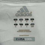 Real Madrid Adidas 2012/13 Home Long Sleeve Football Shirt - Medium White Polyester
