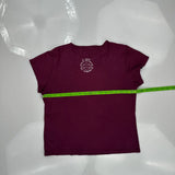 Richmond Harley Davidson Studded T-Shirt - Medium Purple Cotton