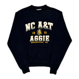 Nc A&T Aggie Champion Sweatshirt - Small Black Cotton