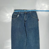 Tupac Hip Hop Jeans - 32W 31L Blue Cotton