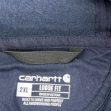 Ithaca College Facilities Services Carhartt College Hoodie - 2XL Navy Cotton