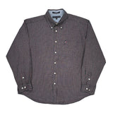 Tommy Hilfiger Checked Shirt - XL Red Cotton