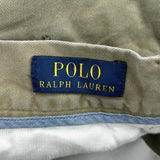Polo By Ralph Lauren Chino Shorts - 30W 9L Green Cotton