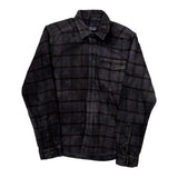 Patagonia Checked Flannel Shirt - Medium Black Cotton
