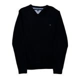 Tommy Hilfiger Jumper - XL Black Cotton