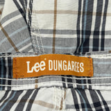Lee Checked Cargo Shorts - 30W 11L Multicoloured Cotton