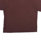 CARHARTT Mens Maroon Pocket T-Shirt 2XL Short Sleeve Crew Neck Cotton Casual