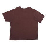 CARHARTT Mens Maroon Pocket T-Shirt 2XL Short Sleeve Crew Neck Cotton Casual