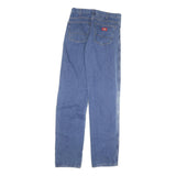 DICKIES Mens Jeans Blue Regular Straight Denim Medium W30 L35 Workwear Pants