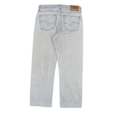 LEE COOPER Mens Blue Regular Straight Denim Cotton Light W32 L29 Zip Closure