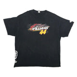 GILDAN Mens Black Cody Williams 44 Graphic T-Shirt 2XL Short Sleeve Crew Neck