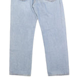 LEVI'S 505 Mens Light Blue Regular Straight Denim Medium Wash W38 L30 Classic