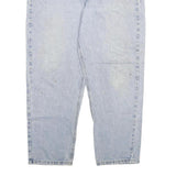 CARHARTT Mens Regular Fit Light Blue Denim Jeans W40 L30 Zip Closure