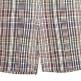 POLO RALPH LAUREN Mens Cotton Multicolour Check Casual Shorts L W36 Stylish