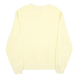 KARL KANI Mens Cream Sweatshirt Crew Neck M Casual Cotton Pullover Lightweight