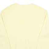 KARL KANI Mens Cream Sweatshirt Crew Neck M Casual Cotton Pullover Lightweight