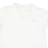 RALPH LAUREN POLO JEANS COMPANY Womens White Short Sleeve Plain XL Cotton Blend