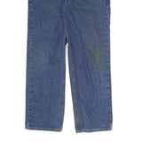 CARHARTT Mens Jeans Blue Regular Straight Denim W35 L28 Classic Workwear