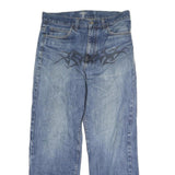 CARHARTT WIP Mens Relaxed Blue Denim Light W32 L32 Cotton Jeans Zip