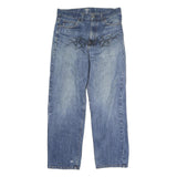 CARHARTT WIP Mens Relaxed Blue Denim Light W32 L32 Cotton Jeans Zip