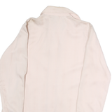 ALIVE STUART Womens Cream Cotton Shirt M Classic Button Long Sleeve