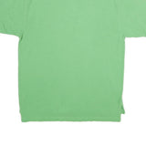 TOMMY HILFIGER Mens Green Short Sleeve Polo Shirt L Cotton Classic Fit