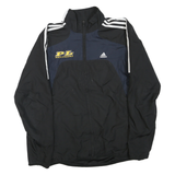 ADIDAS Mens Black Navy PL Panthers Track Jacket S Polyester Blend Zip Striped