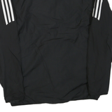 ADIDAS Mens Black Navy PL Panthers Track Jacket S Polyester Blend Zip Striped