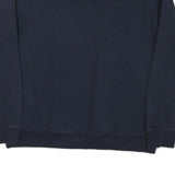 TOMMY HILFIGER Womens Navy Blue Crew Neck M Sweatshirt Logo Cotton Blend