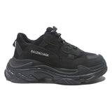 BALENCIAGA Womens Black Synthetic Chunky Trainers UK 5.5 Designer Footwear
