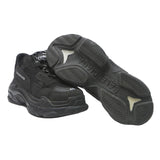 BALENCIAGA Womens Black Synthetic Chunky Trainers UK 5.5 Designer Footwear