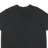 ADIDAS Mens Black Cotton Graphic T-Shirt XL Short Sleeve Crew Neck Sports Logo