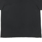 ADIDAS Mens Black Cotton Graphic T-Shirt XL Short Sleeve Crew Neck Sports Logo