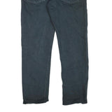 LEVI'S 501 Mens Jeans Black Regular Straight Denim W32 L27 Button Cotton Blend