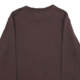 PUMA Mens Maroon Cotton Blend Crew Neck S Sweatshirt Sportswear Pullover