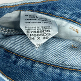 Unbranded Carpenter Jeans - 33W 30L Blue Cotton