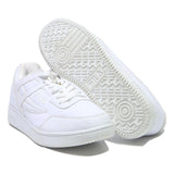 PUMA Mens Low Top Trainers Leather White UK 9.5 Casual Sports Footwear