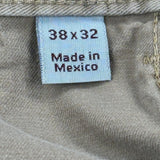 Carhartt Carpenter Trousers - 37W 32L Khaki Cotton