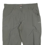 MAMMUT Womens Shorts Green Casual L W34 Polyester Blend Outdoor Zip Pocket