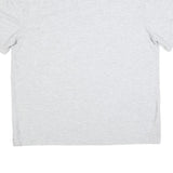 CARHARTT Mens Light Grey Polo Shirt L Pocket Logo Cotton Blend Short Sleeve