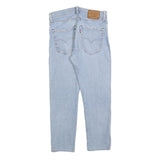 LEVI'S Womens Jeans W30 L26 Slim Slim Straight Denim Light Cotton Blend Zip Big