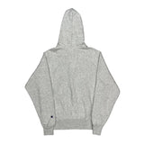 Reverse Weave Champion Hoodie - Small Gray Cotton